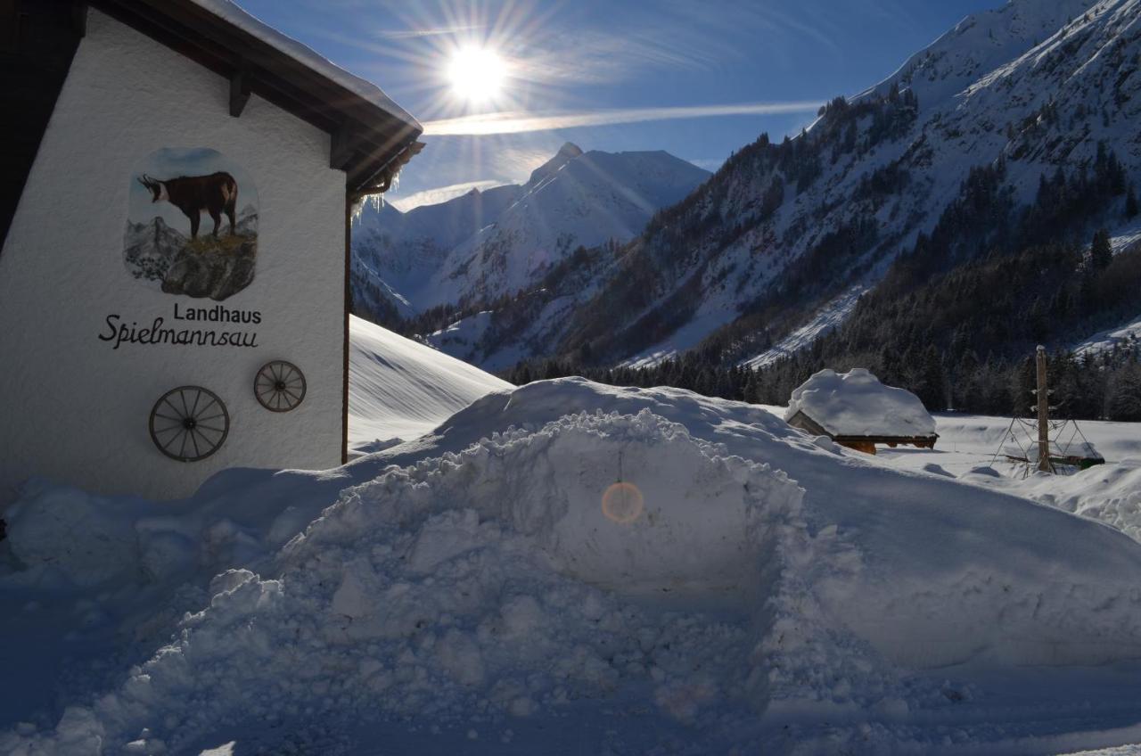 Landhaus Spielmannsau Oberstdorf Zewnętrze zdjęcie